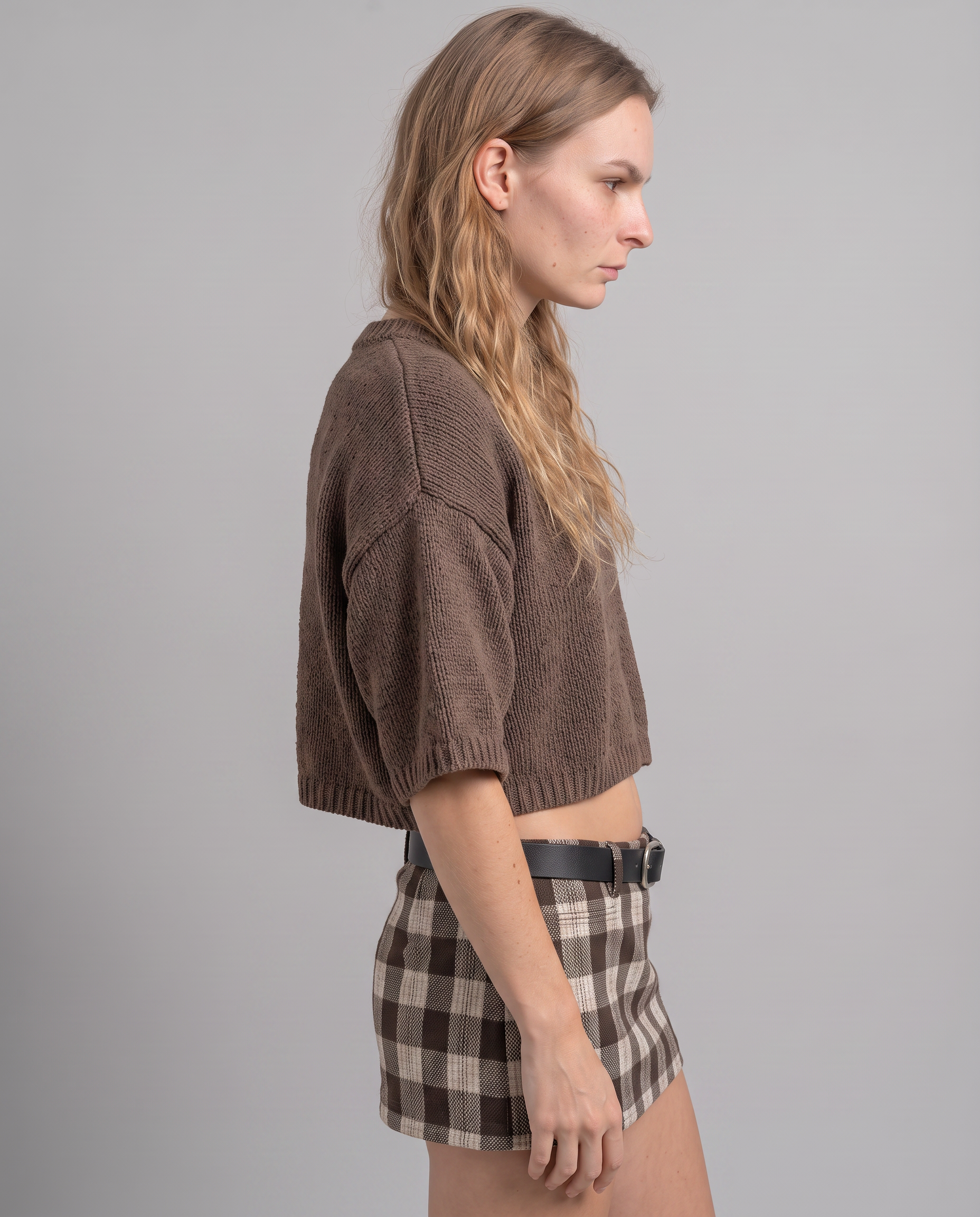 Marceline Gingham Mini Skirt