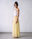 Marigold Chiffon Maxi Skirt