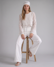 Bellafiore Lace-Trim Trousers