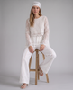 Bellafiore Lace-Trim Trousers