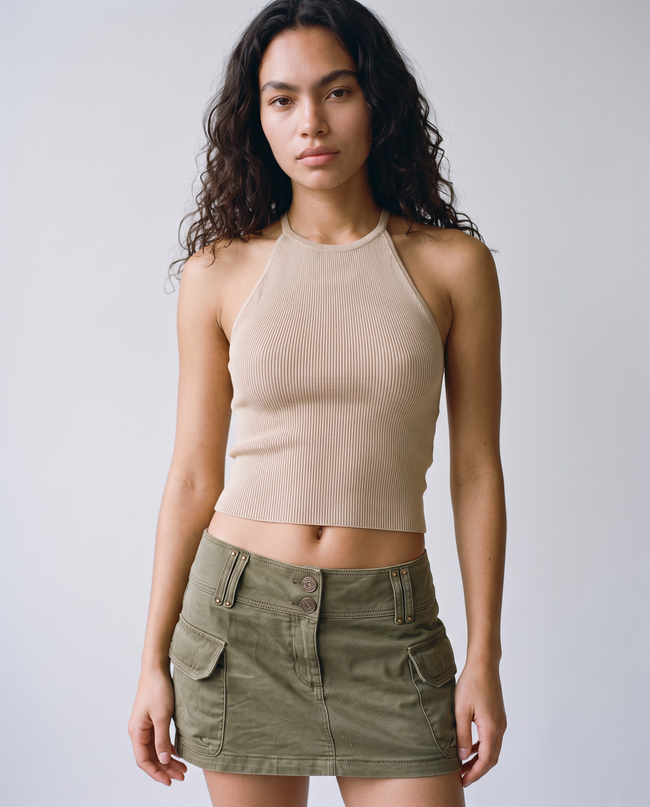 Allistan Cargo Mini Skirt
