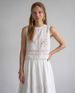 The Amalfi Embroidered Two-Piece Set