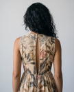Lurleen Botanical Print Midi Dress
