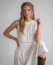 The Amalfi Embroidered Two-Piece Set
