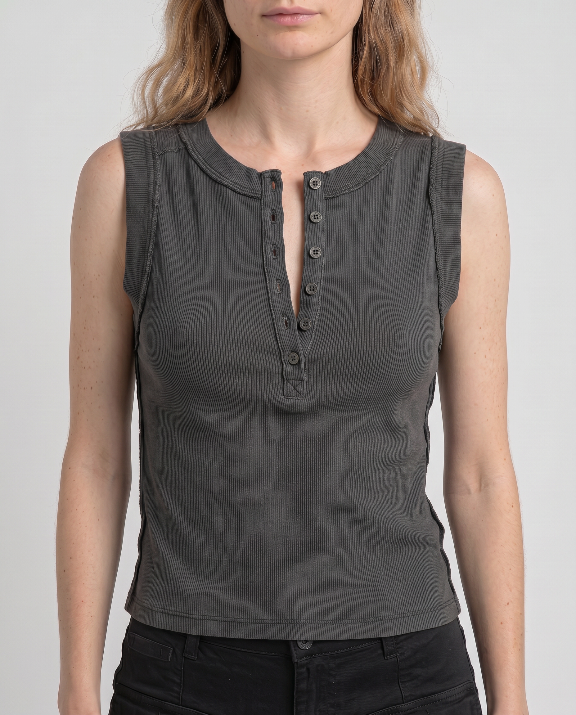 Harlow Ribbed Henley