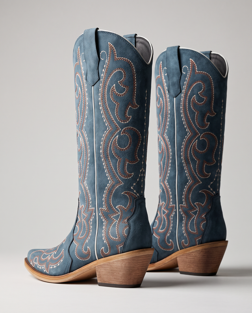 Wynonna Embroidered Western Boots