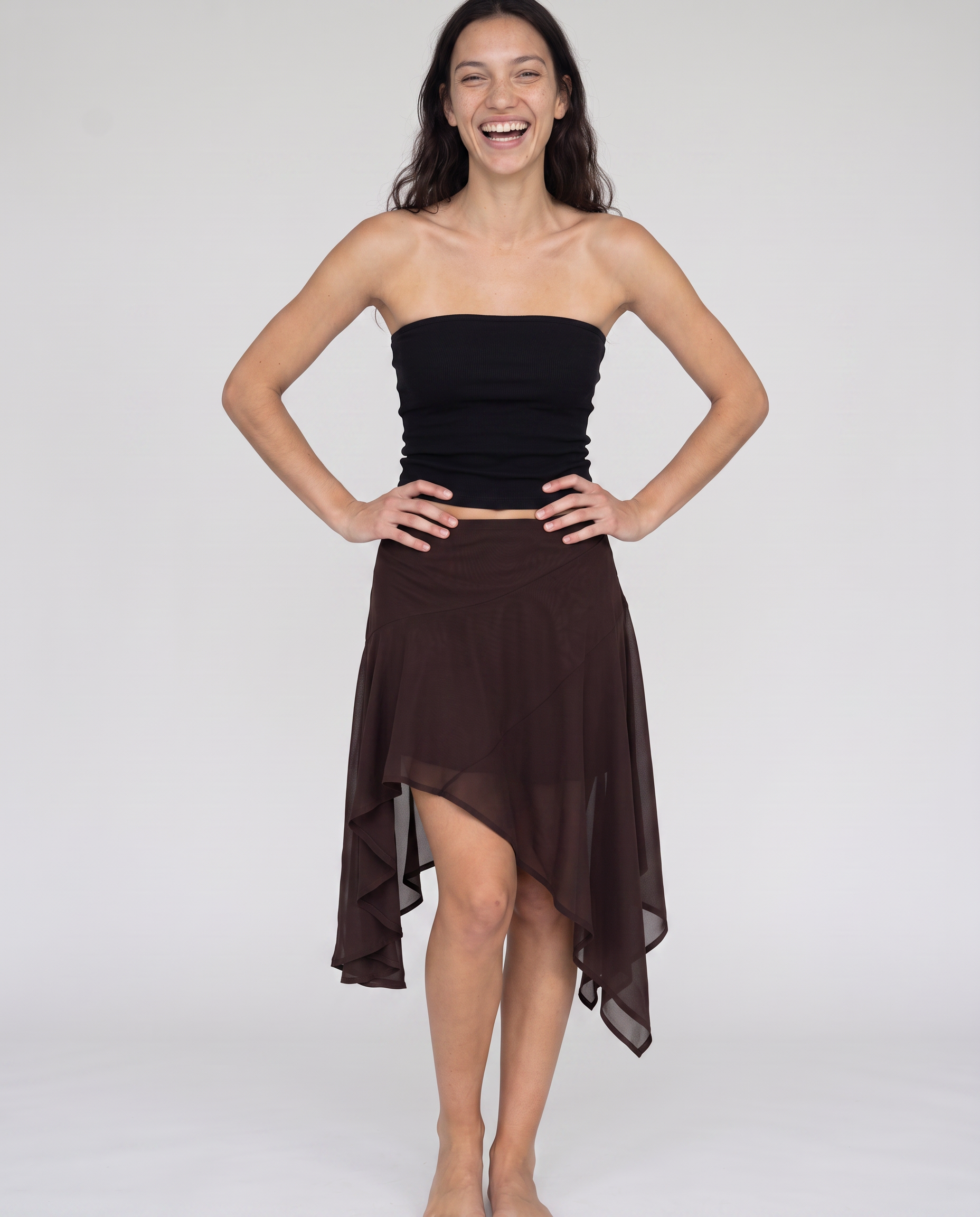 Alura Asymmetrical Midi Skirt