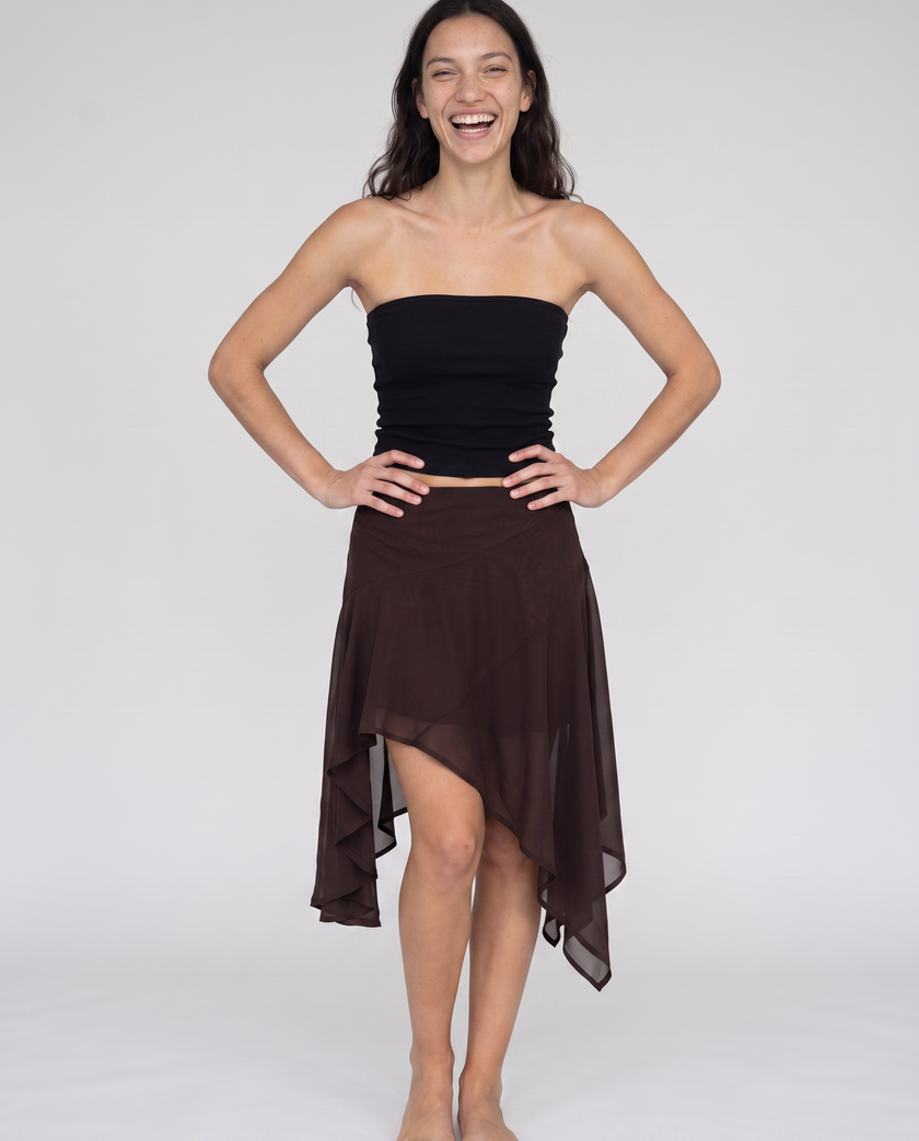 Alura Asymmetrical Midi Skirt