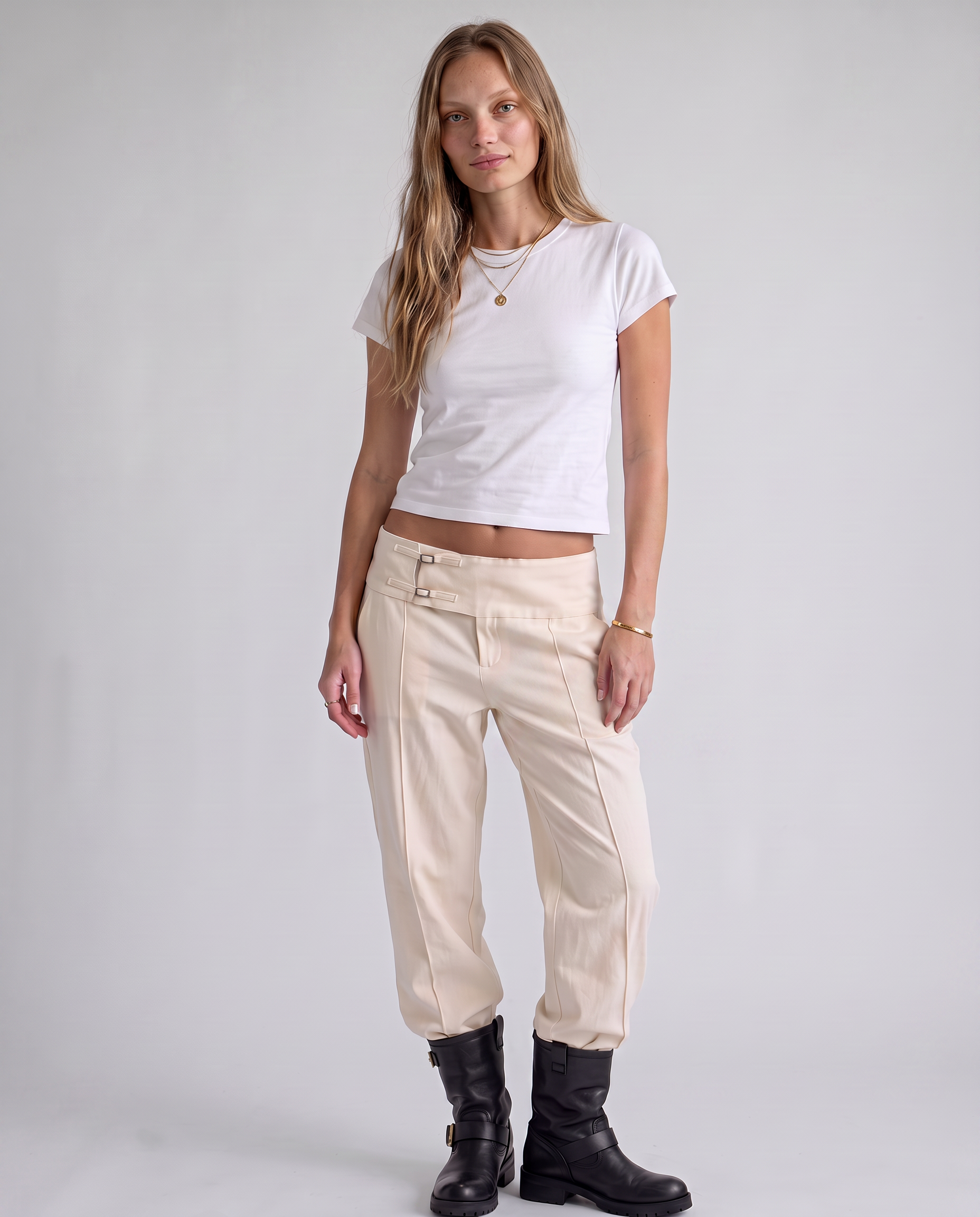 Genevra Buckle Trousers