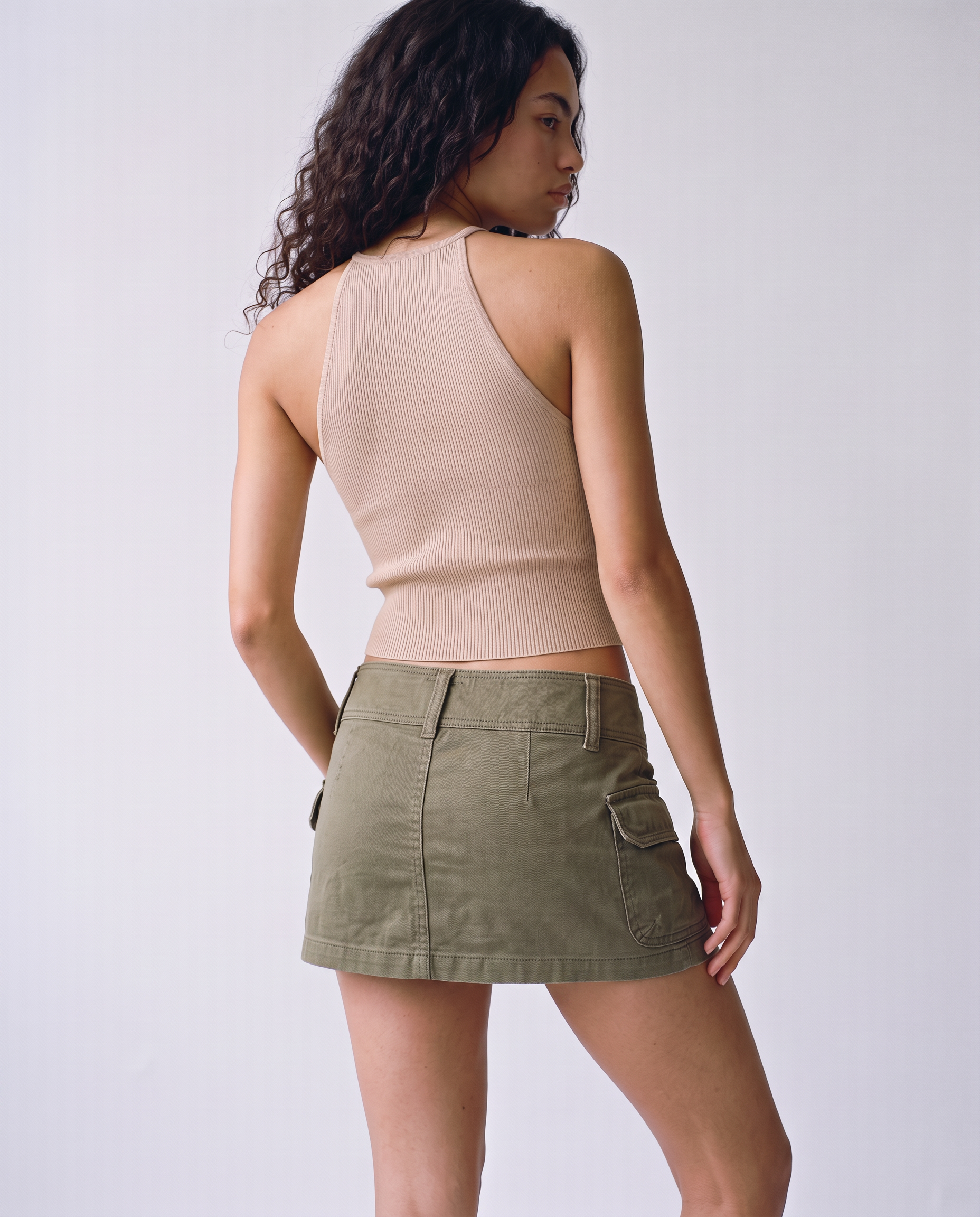 Allistan Cargo Mini Skirt