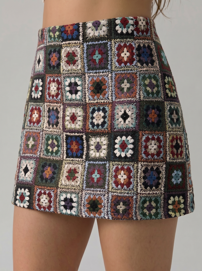 The Mosaic Maven Skirt