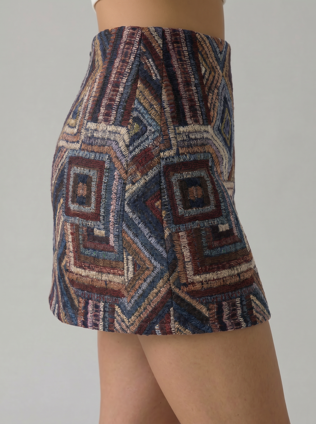 The Mosaic Maven Skirt