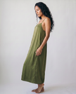 Cordelia Satin Slip Midi Dress