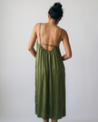 Cordelia Satin Slip Midi Dress