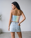 Wendy Denim Mini Skirt