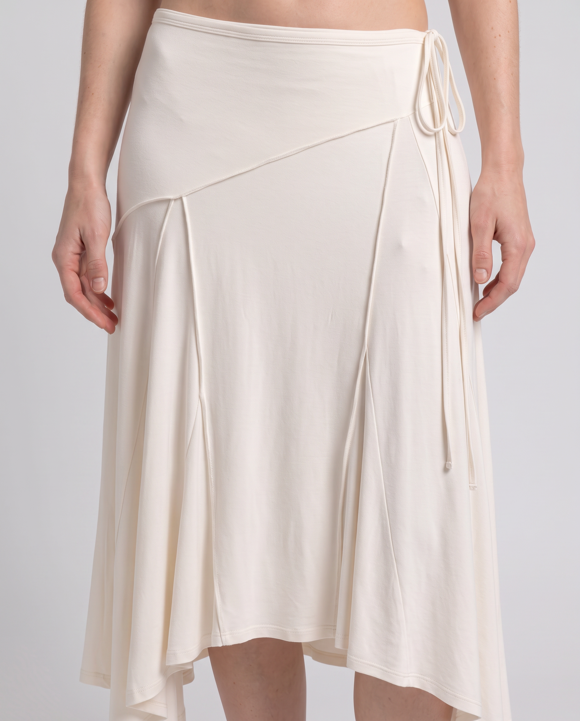 Marigold Wrap Midi Skirt