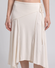 Marigold Wrap Midi Skirt