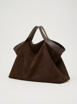 Marlo Suede Buckle Tote