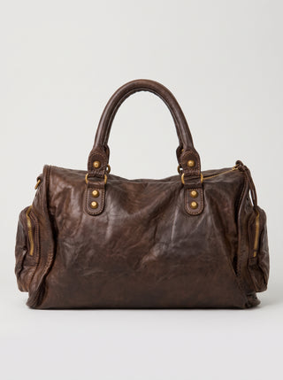 Gigi Studded Leather Satchel