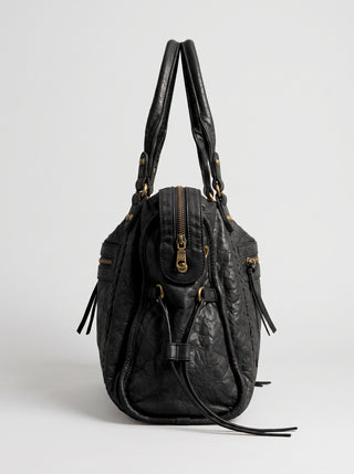 Maisie Braided Trim Satchel