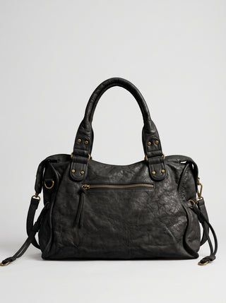 Maisie Braided Trim Satchel
