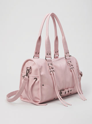 Lila Fringe Buckle Shoulder Bag