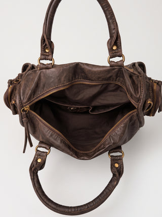 Gigi Studded Leather Satchel