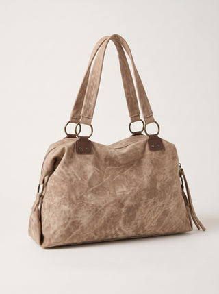 Ella Studded Barrel Tote