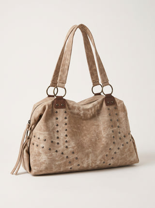 Ella Studded Barrel Tote