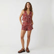 Embroidered Mirror Detail Two Piece Set