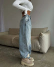 Too Cool For Rules Oversized Barrel Leg Jeans
