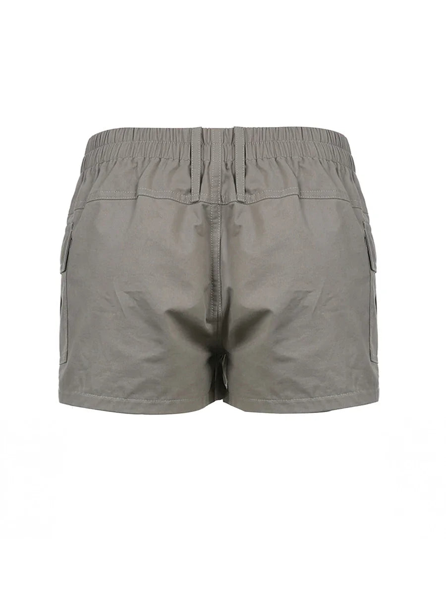 Off Duty Cargo Mini Shorts