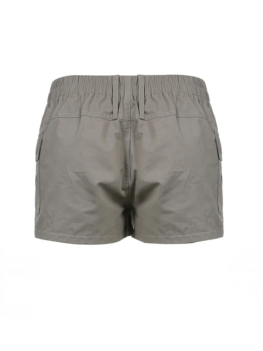 Off Duty Cargo Mini Shorts