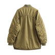 Off Duty Oversized Puffer Bomber Jacket