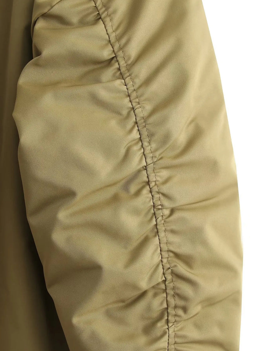 Off Duty Oversized Puffer Bomber Jacket