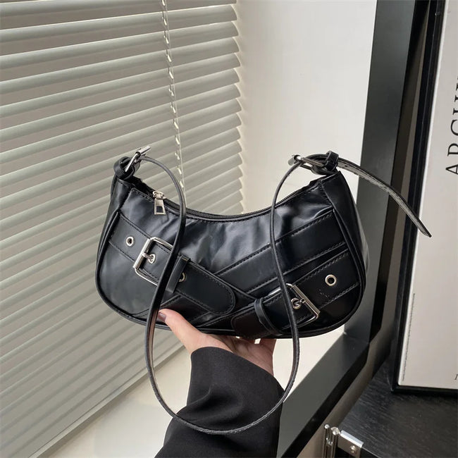 Buckle Shoulder Bag