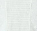 Eyelet Lace Button Front Mini Dress