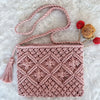 Knot Your Average Macramé Tassel Crossbody Bag