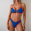 Cut Above The Rest Textured Keyhole Bikini Set