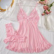 Dreamy Ruffle Babydoll & Lace Panty Set