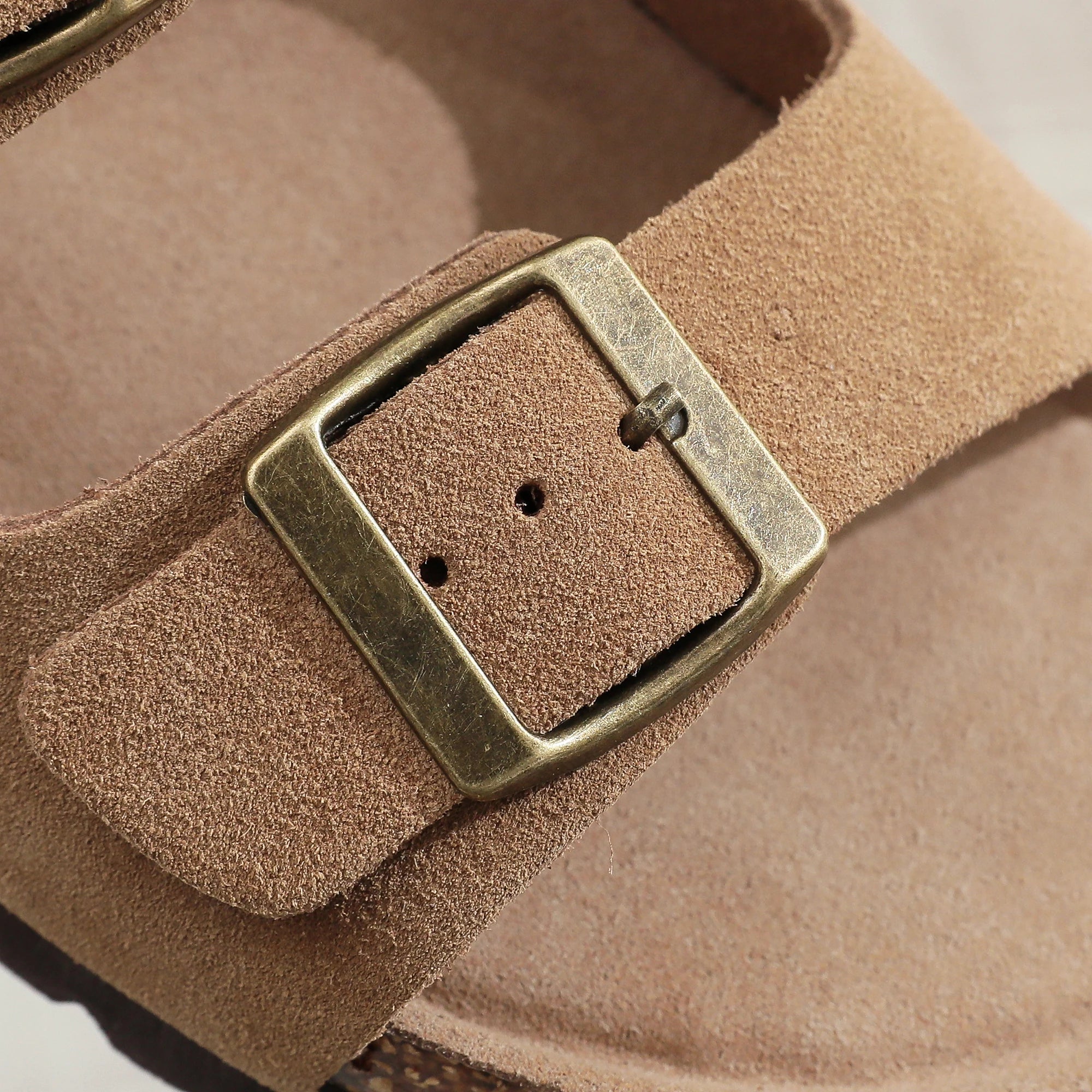Golden Hour Double Strap Sandals