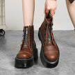 Vintage Platform Combat Boots