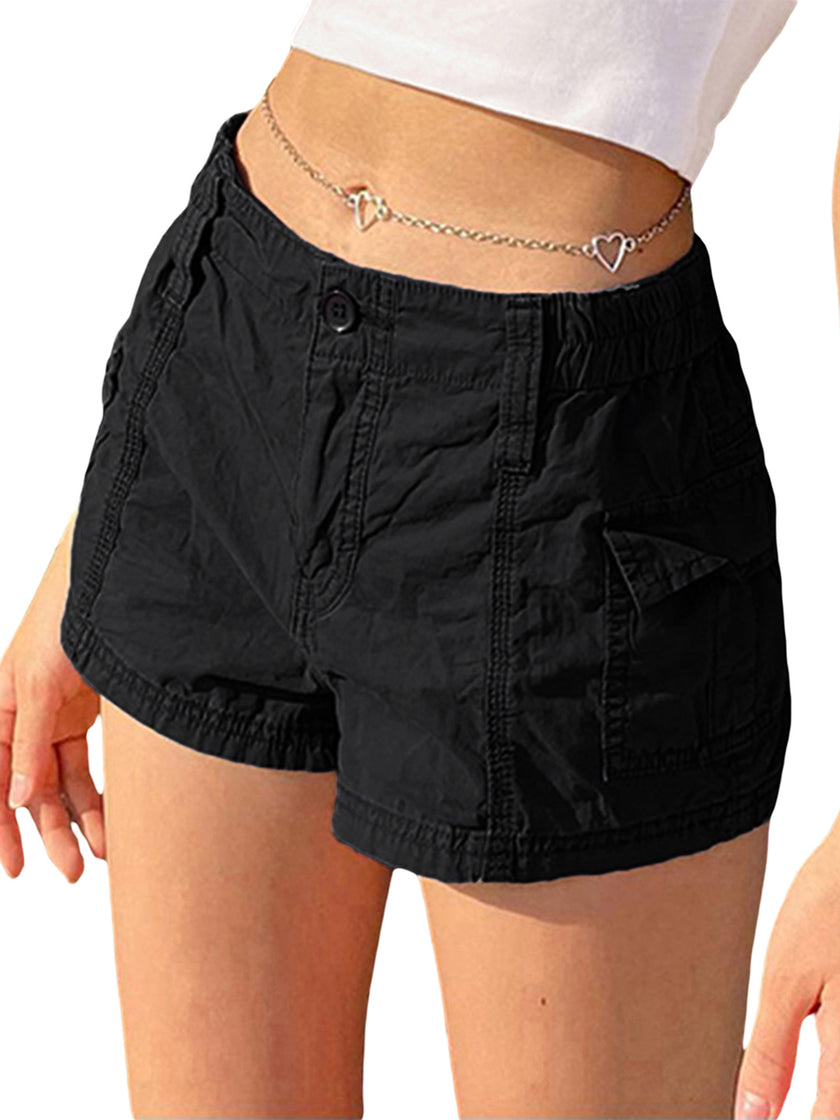 Off Duty Cargo Mini Shorts