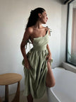 Ocean Air Linen Dress