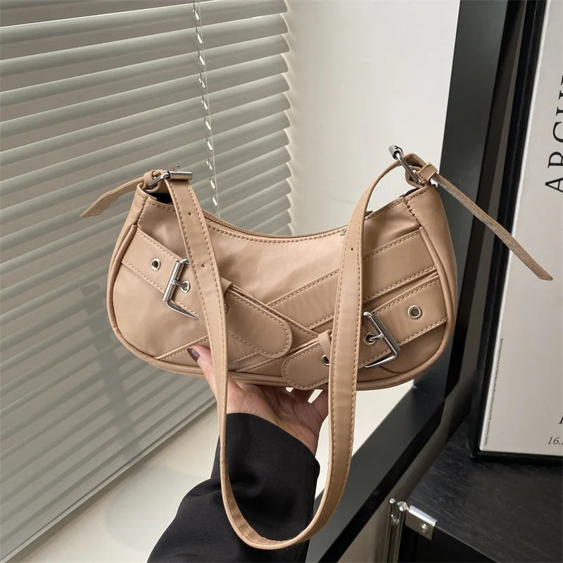 Buckle Shoulder Bag