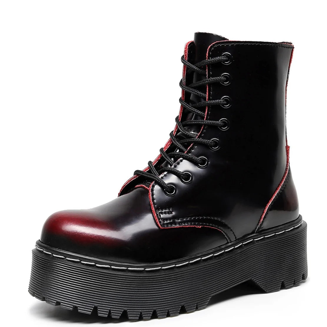 Vintage Platform Combat Boots