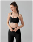 No Days Off Strappy Sports Bra & High Waist Leggings Set