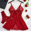 Dreamy Ruffle Babydoll & Lace Panty Set