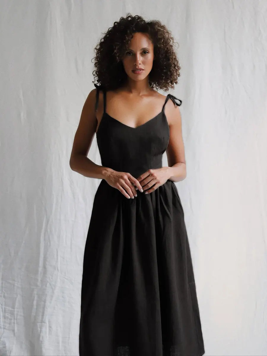 Ocean Air Linen Dress