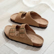 Golden Hour Double Strap Sandals